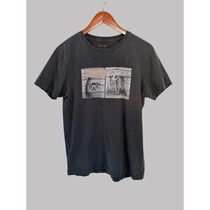 Osklen t-shirt featuring a graphic print of a diving mask and fins Med Slim